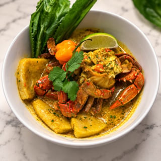 Curry Crab & Dumplings
