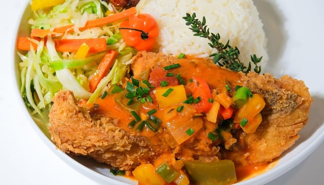 Creole Fillet Snapper Bowl.
