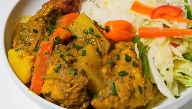 Curry Chicken Bowl.