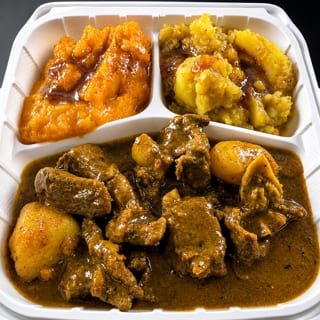Curry Goat Roti