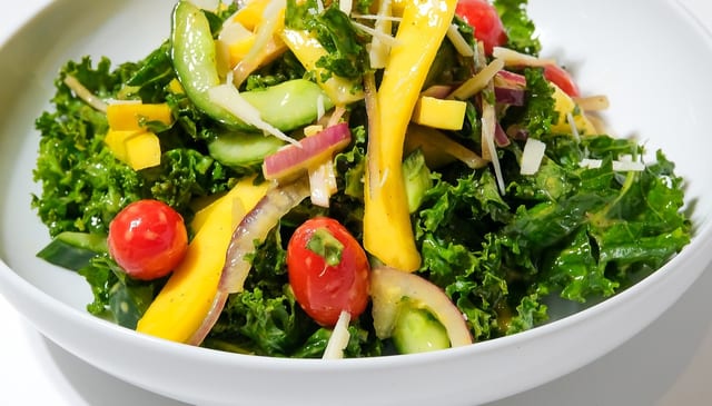 Mango Kale Salad.